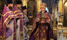 Соборное служение клириков Кимрского благочиния.