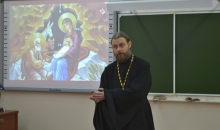 Святочная встреча с педагогами и учениками.