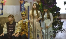 Святочная встреча с педагогами и учениками.