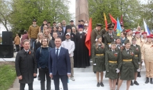 В Кимрском благочинии отметили 80-летие победы в Великой Отечественной войне.