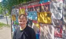 Участники Молодежного православного клуба «Фавор» г. Кимры анонсировали информацию о Волжском крестном ходе