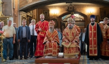 В Преображенском соборе г. Кимры отпраздновали 25-летие прославления Кимрских святых