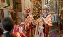 В Преображенском соборе г. Кимры отпраздновали 25-летие прославления Кимрских святых