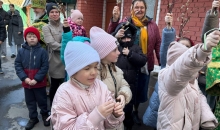 Божественная литургия, в которой приняли участие воспитанники воскресных школ Кимрского благочиния.