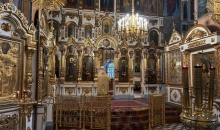 В Преображенском соборе почтили память трёх Святителей.