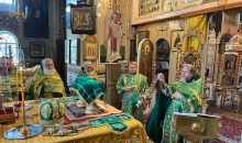 В Преображенском соборе г. Кимры прошло праздничное богослужение