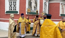 В Преображенском соборе почтили память трёх Святителей.