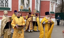 В Преображенском соборе почтили память трёх Святителей.
