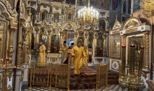 В Преображенском соборе почтили память трёх Святителей.