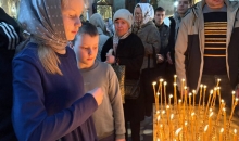 Божественная литургия, в которой приняли участие воспитанники воскресных школ Кимрского благочиния.