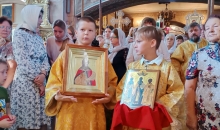 В Преображенском соборе г. Кимры торжественно отметили престольный праздник