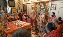 В Преображенском соборе г. Кимры отпраздновали 25-летие прославления Кимрских святых