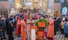 В Преображенском соборе г. Кимры молитвенно почтили Кимрских новомучеников