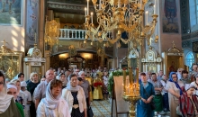 В Преображенском соборе г. Кимры торжественно отметили престольный праздник