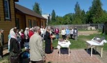 Молебен в Савёлове