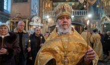 Великое освящение нового престола в северном приделе