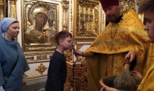 Молебен перед началом учебного года