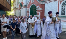 В Преображенском соборе г. Кимры торжественно отметили престольный праздник