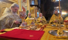 Соборное богослужение и собрание благочиния.